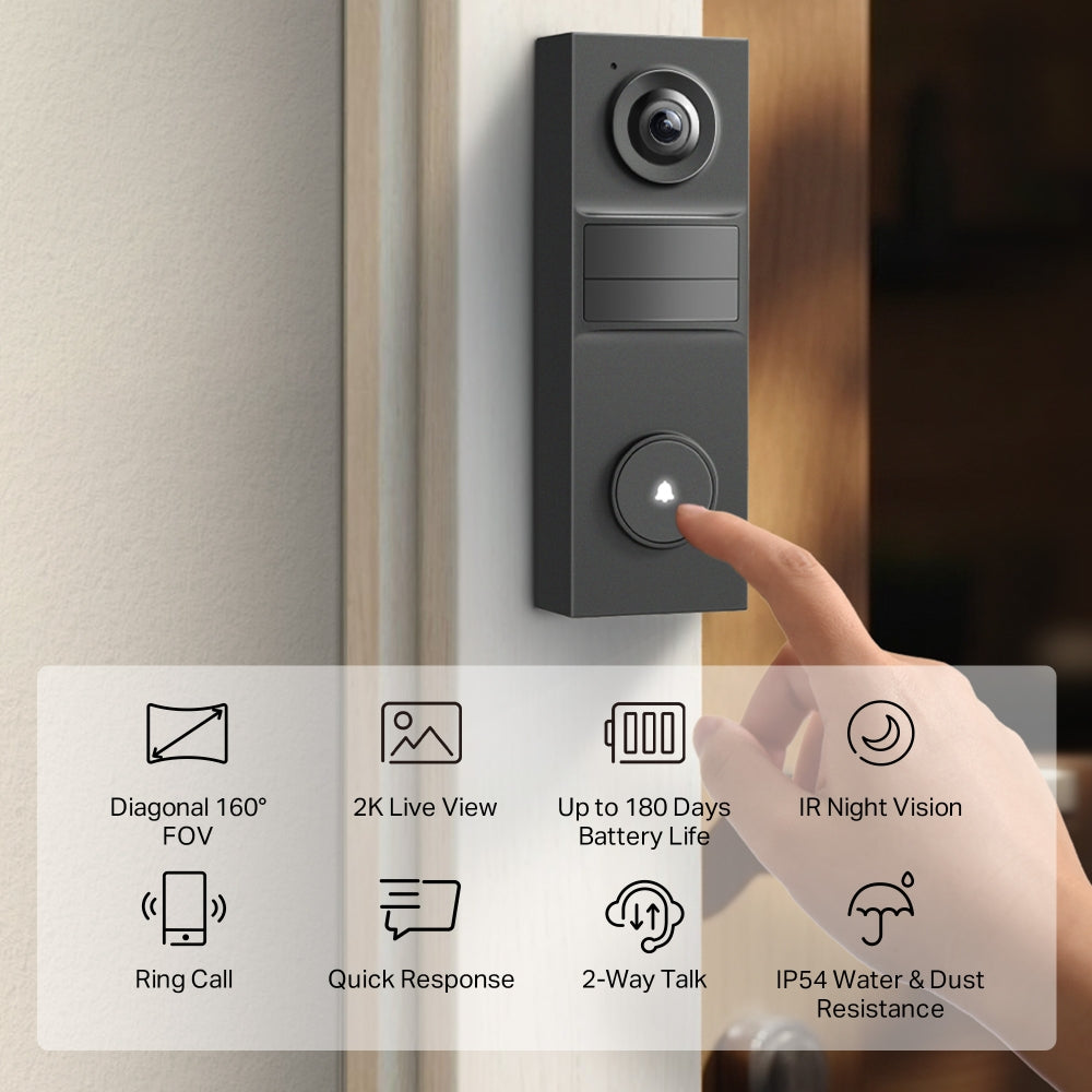 Tapo D205 Smart Video Doorbell Mini