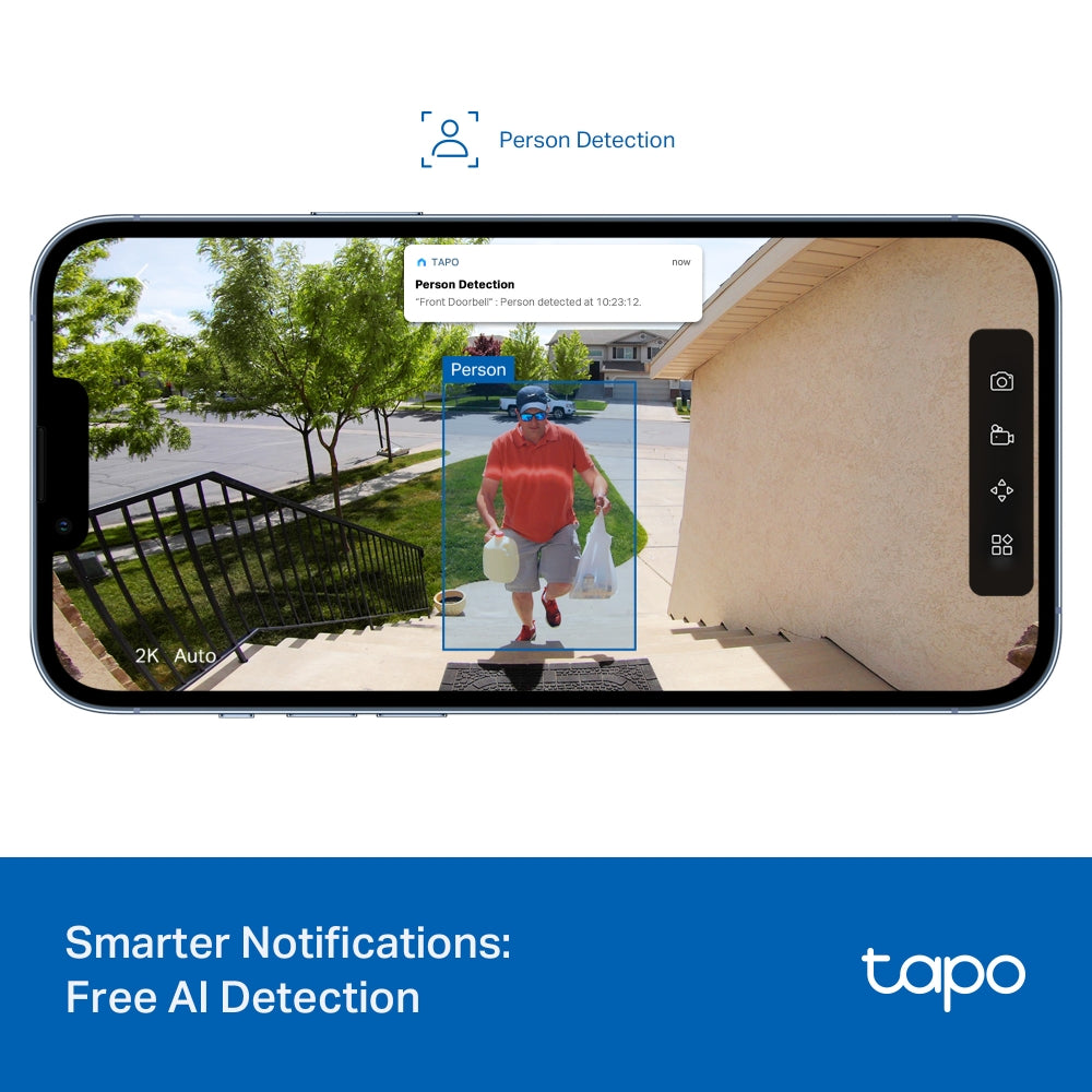 Tapo D205 Smart Video Doorbell Mini