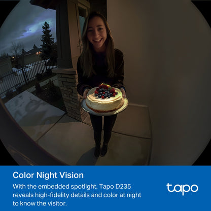 Tapo D235 Tapo Video Doorbell Camera