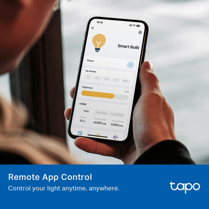 Tapo L520E Smart WiFi Light Bulb, Daylight & Dimmable