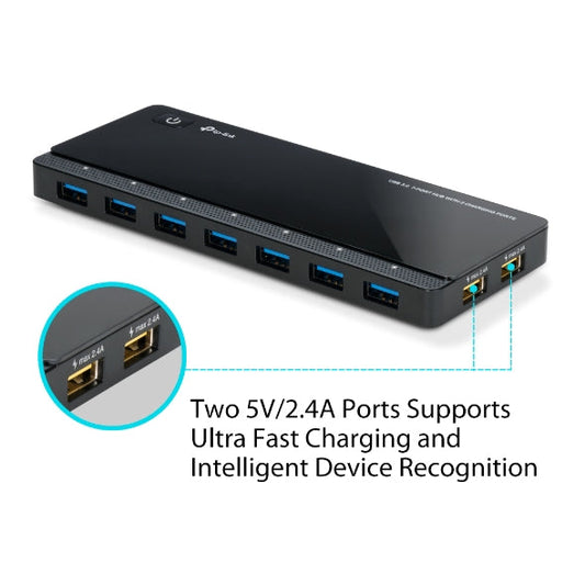 UH720 - USB 3.0 7 Port Hub with 2 Charging Ports