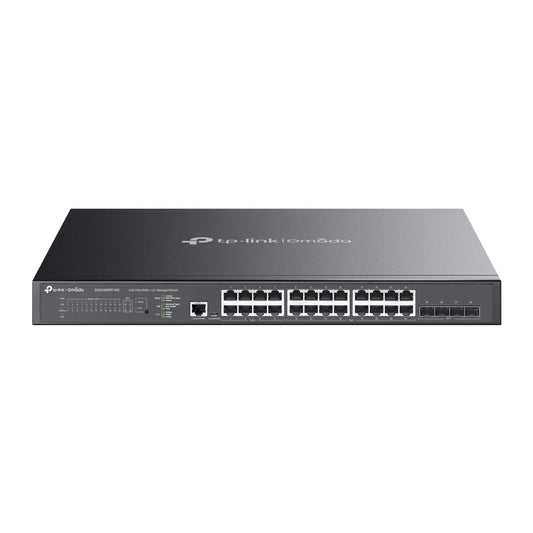 SG3428XPP-M2 JetStream 24-Port 2.5GBASE-T and 4-Port 10GE SFP+ L2+ Managed Switch with 16-Port PoE+ & 8-Port PoE++
