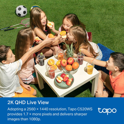 TP-Link Wi-Fi Camera Tapo C520WS Outdoor Pan/Tilt Security Wi-Fi Camera