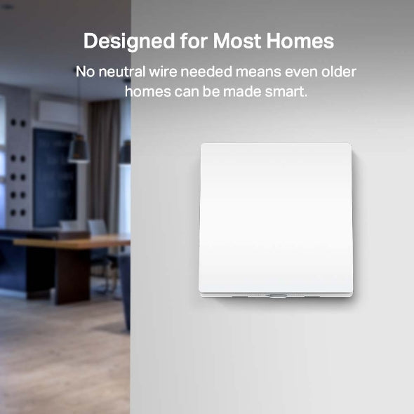 S210 Smart Light Switch, 1-Gang 1-Way