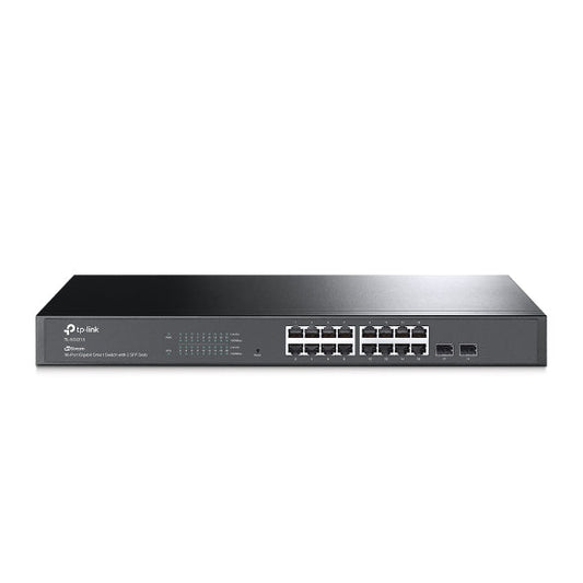 TP-Link Network Gigabit Desktop Switch TL-SG2218P JetStream 18-Port Gigabit Smart Switch with 16-Port PoE+