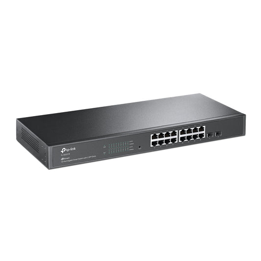 TP-Link Network Gigabit Desktop Switch TL-SG2218 JetStream 16-Port Gigabit Smart Switch with 2 SFP Slots