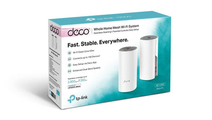 TP-Link Deco E4 (2-Pack) AC1200 Whole Home Mesh Wi-Fi System