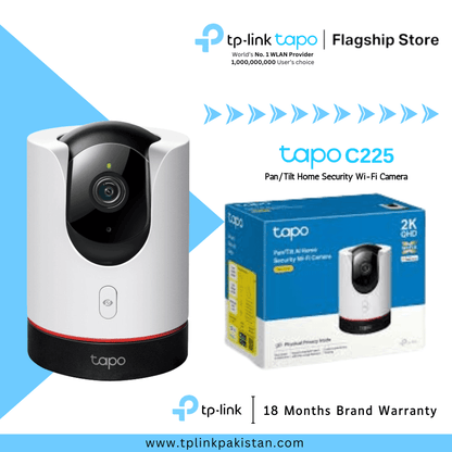 Tapo C225 Pan/Tilt AI Home Security Wi-Fi Camera