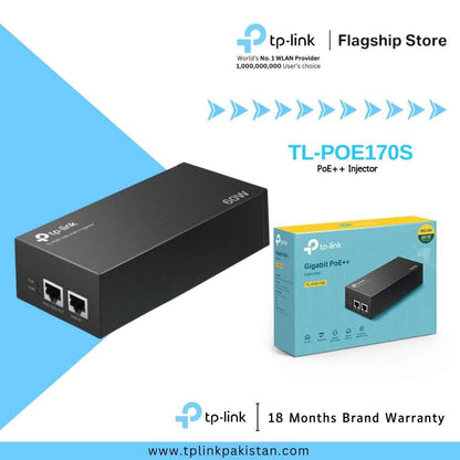 TL-POE170S PoE++ Injector