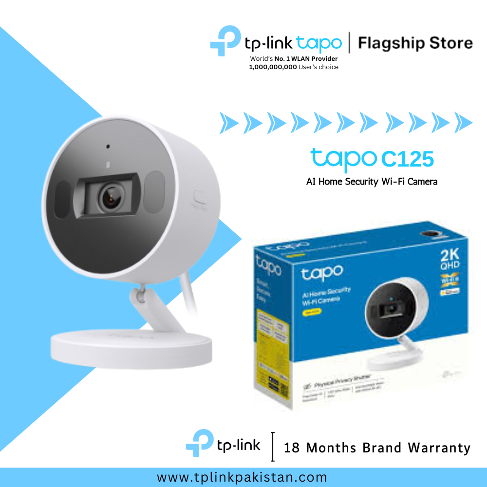 Tapo C125 AI Home Security Wi-Fi Camera