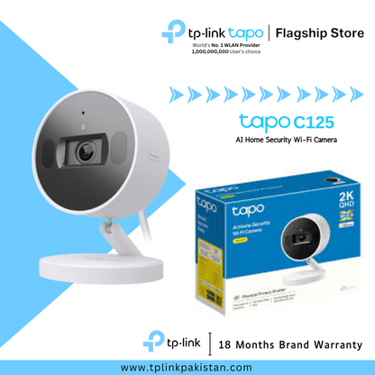 Tapo C125 AI Home Security Wi-Fi Camera
